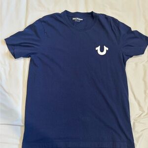 True Religion Navy Blue Short Sleeve Tee